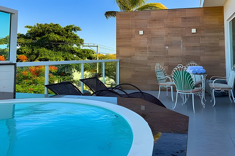 Cobertura com piscina e area gourmet