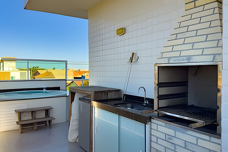 Cobertura com piscina e area gourmet