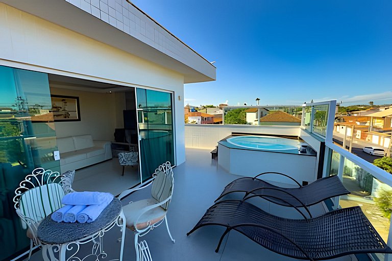 Cobertura com piscina e area gourmet