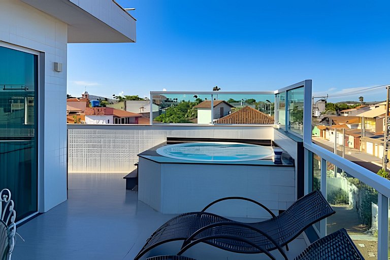 Cobertura com piscina e area gourmet